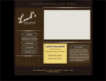 Tablet Screenshot of laacksballroom.com